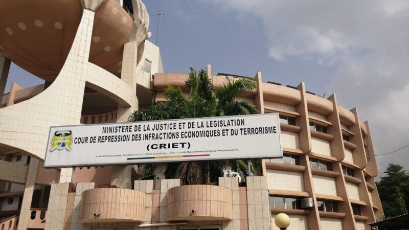 Bénin : C&rsquo;est officiel, la CRIET s&rsquo;installe à Cotonou dès le mois prochain