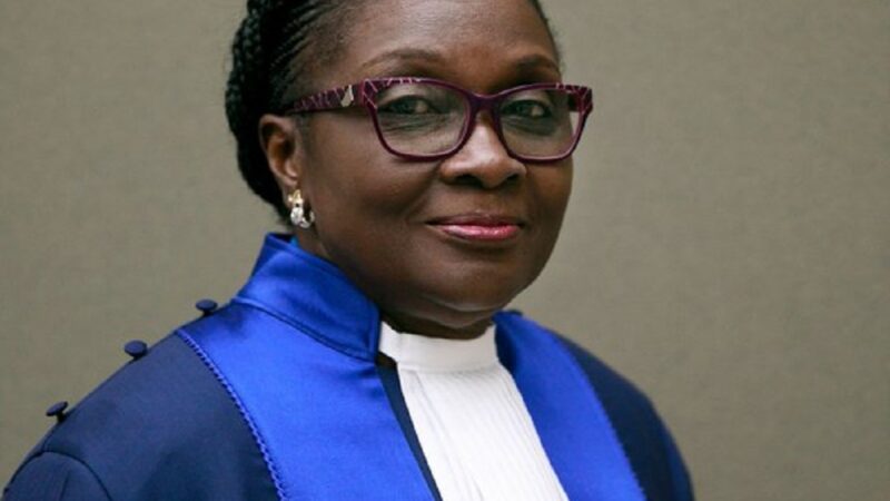 La juge béninoise Reine Alapini-Gansou, élue au sein de l&rsquo;instance dirigeante de la CPI