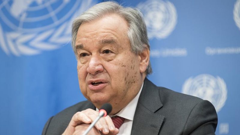 L&rsquo;absence de membre africain permanent au Conseil de sécurité est inacceptable (Guterres)