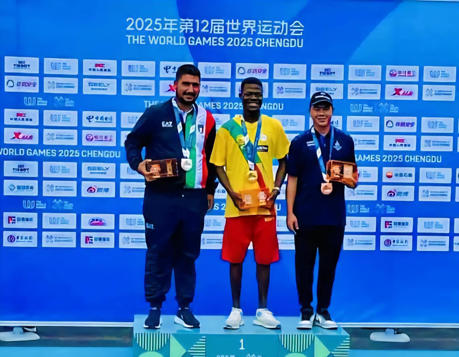 Pétanque béninoise : Marcel Gbetable, roi du tir de précision aux Jeux mondiaux de Chengdu
