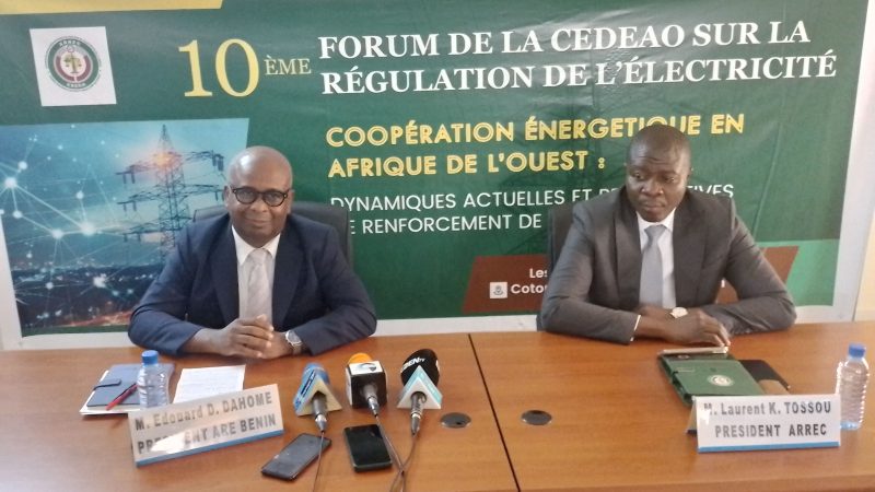 Forum Régional sur la Régulation de l’Électricité en Afrique de l’Ouest : Cotonou va abriter un événement majeur pour l’énergie en Afrique de l’ouest