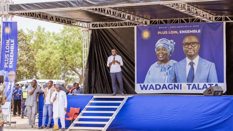Présidentielle 2026 au Bénin : Wadagni et Talata en campagne dans le Borgou