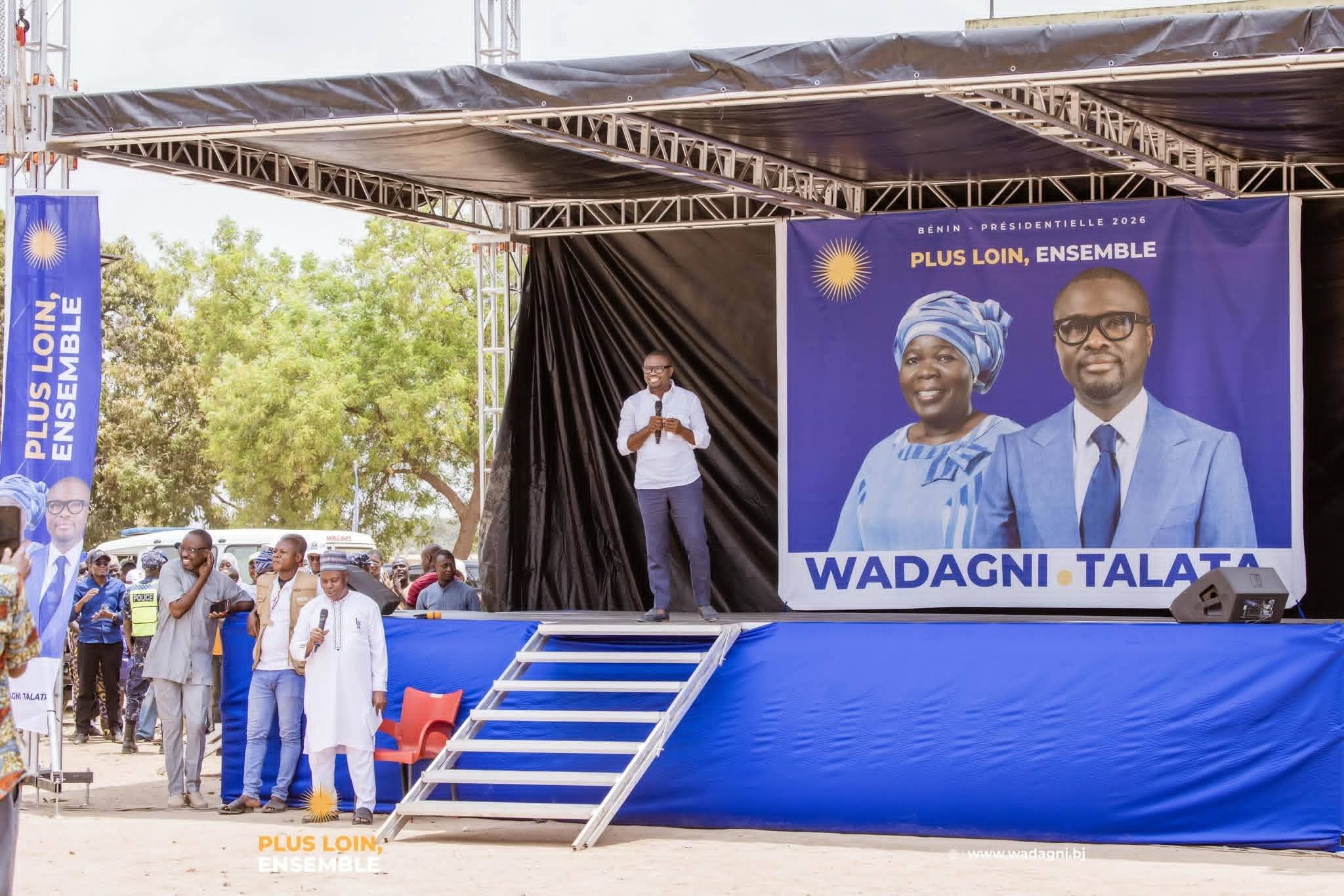 Présidentielle 2026 au Bénin : Wadagni et Talata en campagne dans le Borgou