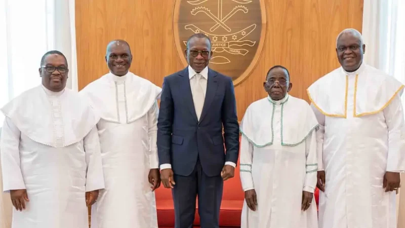 Église du Christianisme Céleste: Le CST remet son rapport final à Patrice Talon jeudi