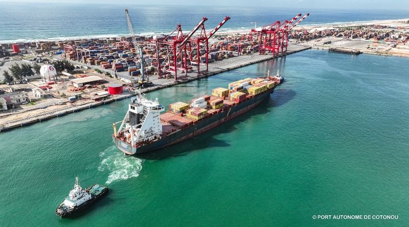 Le Port de Cotonou, nouvelle plaque tournante du transport maritime en Afrique de l’Ouest