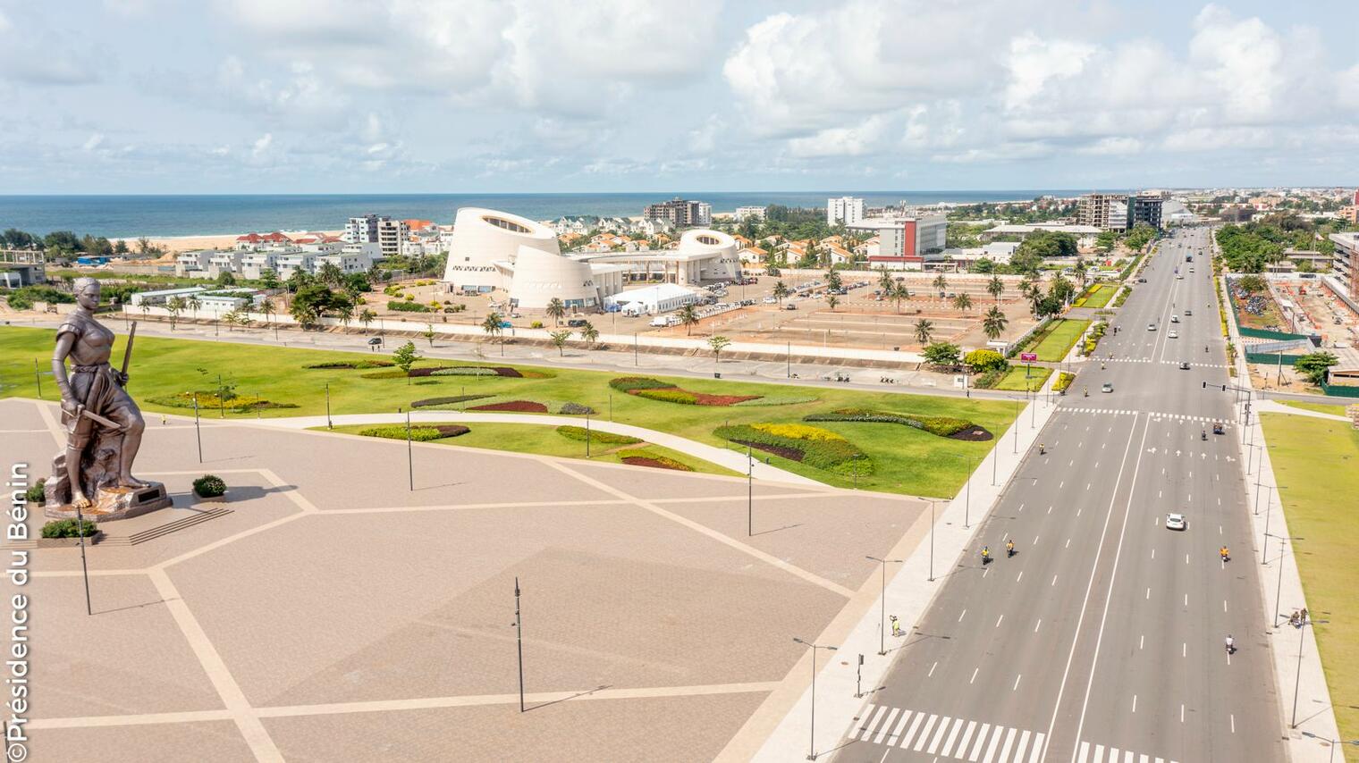 Réaménagement routier à Cotonou dans le cadre des célébrations du 66e anniversaire de l’Indépendance