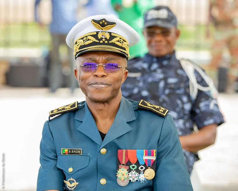 Bénin : le général Bertin Bada admis à la retraite