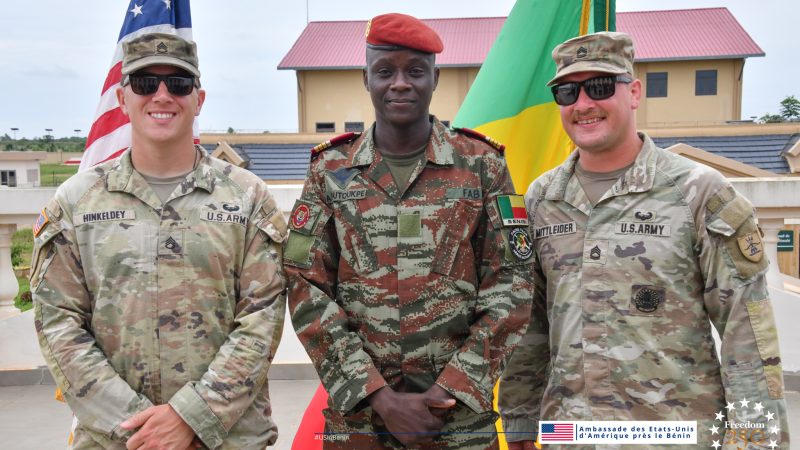 Coopération militaire : le Bénin et les États-Unis se mobilisent contre les EEI