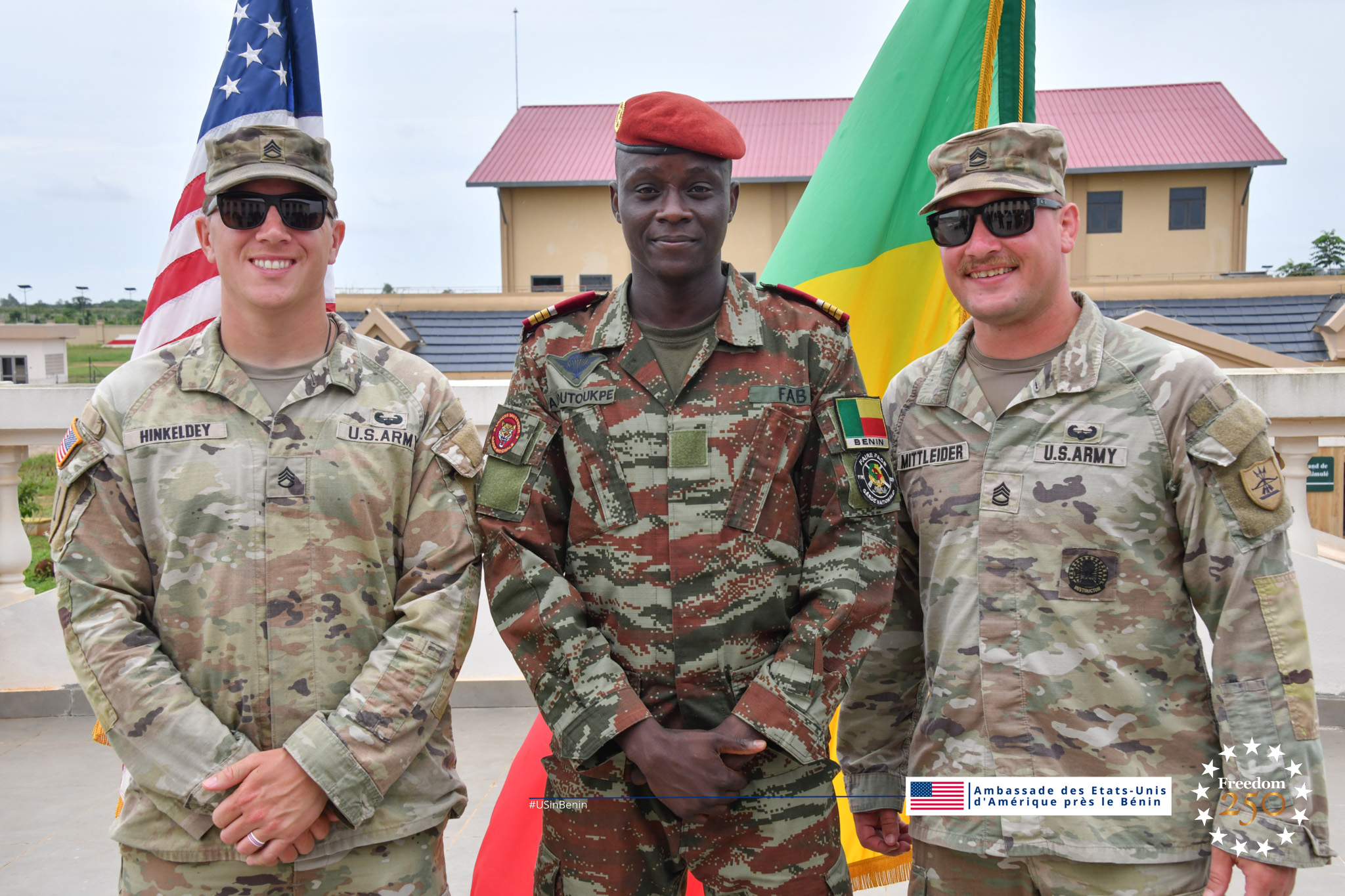 Coopération militaire : le Bénin et les États-Unis se mobilisent contre les EEI